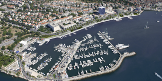 Idejna rješenja proširenja zapadne obale gradske luke u Splitu